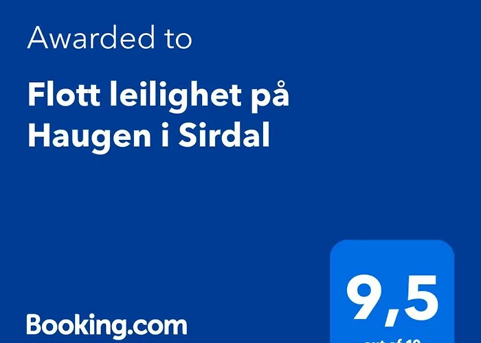 Flott Pa Haugen I Sirdal